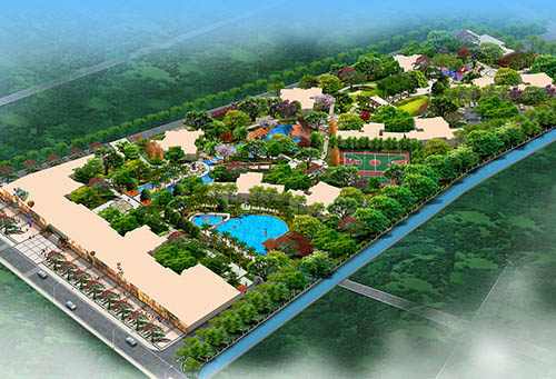 松湖左岸園林景觀規劃設計